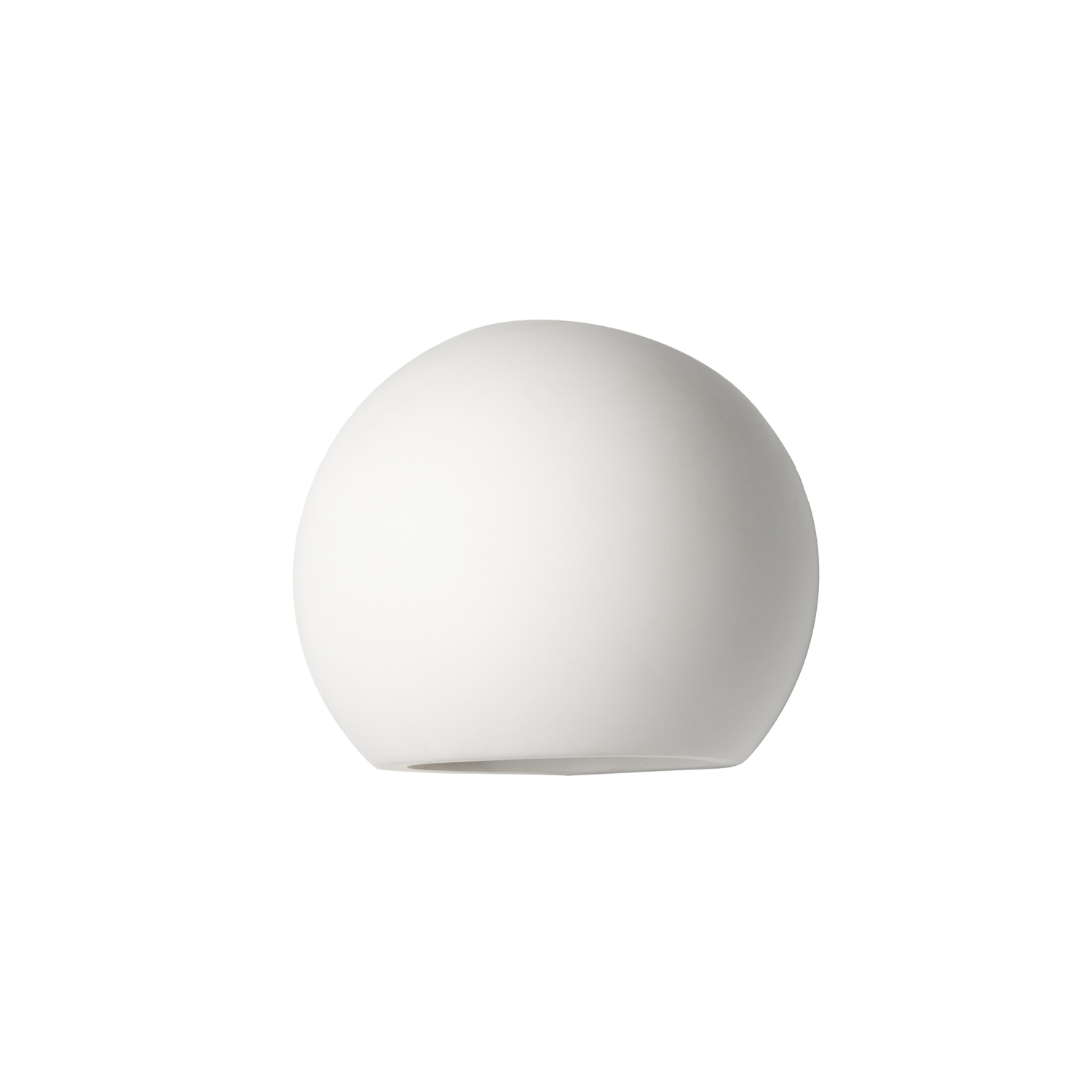 Vane Round Up And Down Wall Light - White