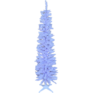 White Pencil Pine Christmas Tree with 321 Tips