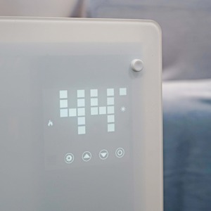 White 2000w Smart Glass Panel Heater with Wifi  shot 4718122