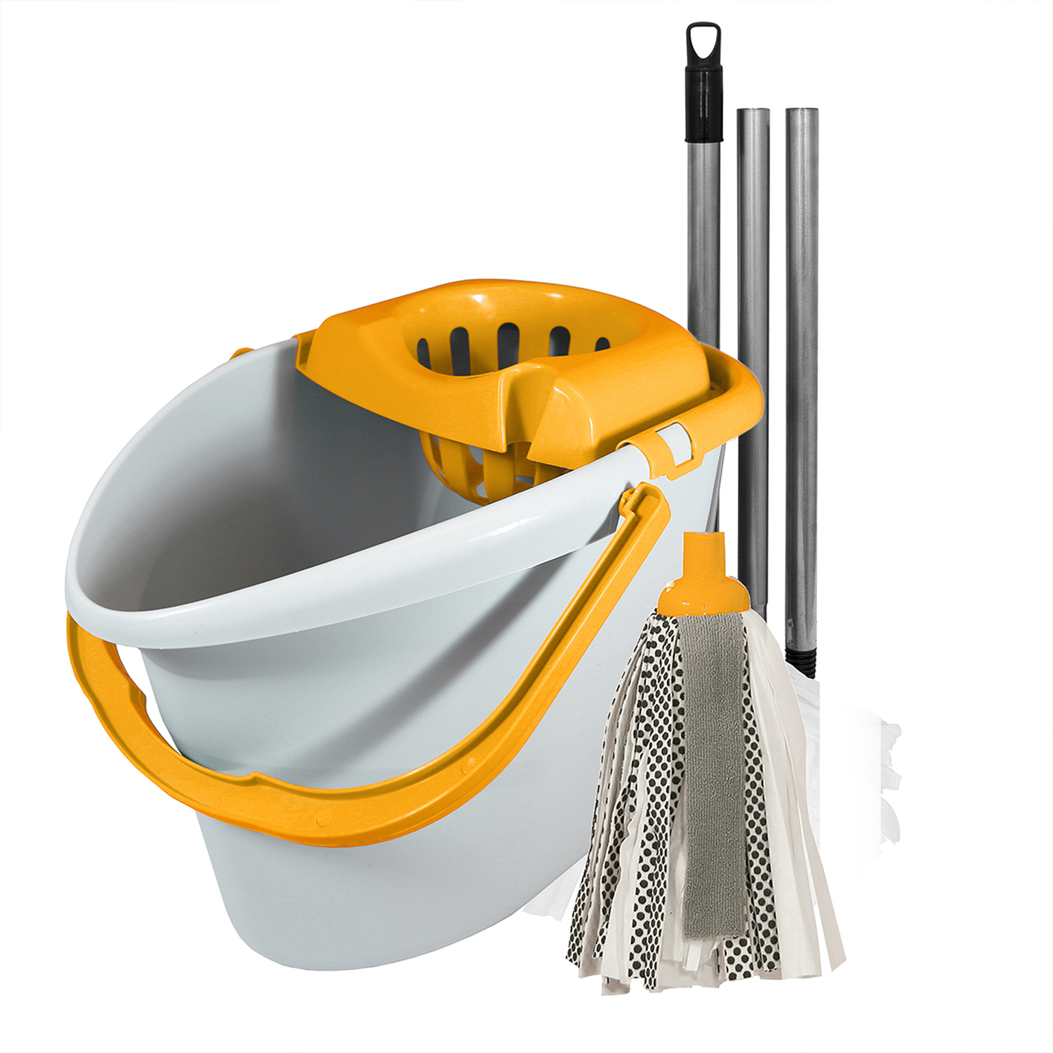 Image of Brights' Microfibre Mop Bucket Set Floor&hellip;
