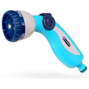 Garden Hose Plastic Spray Hand Gun Nozzle - 8 Modes  Flow Regulation