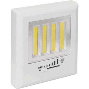 Wireless 4 COB LED Light Switch with Dimmer