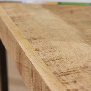 Natural / 85cm Home Source Cortez Mango Wood Rectangular Coffee Table shot 6078246