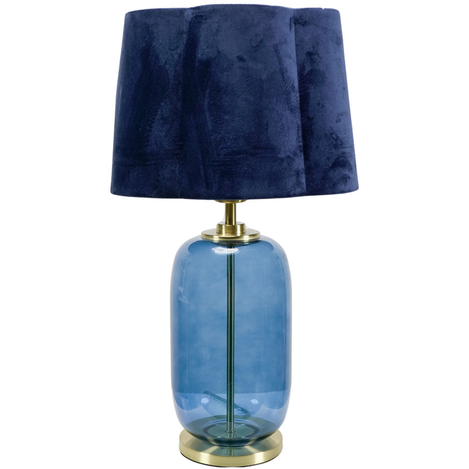 Image of Leigh Glass and Gold Trim Table&hellip;