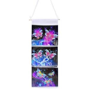 Mystical Butterfly Hanging Door Storage Bag Diamond Painting Kit