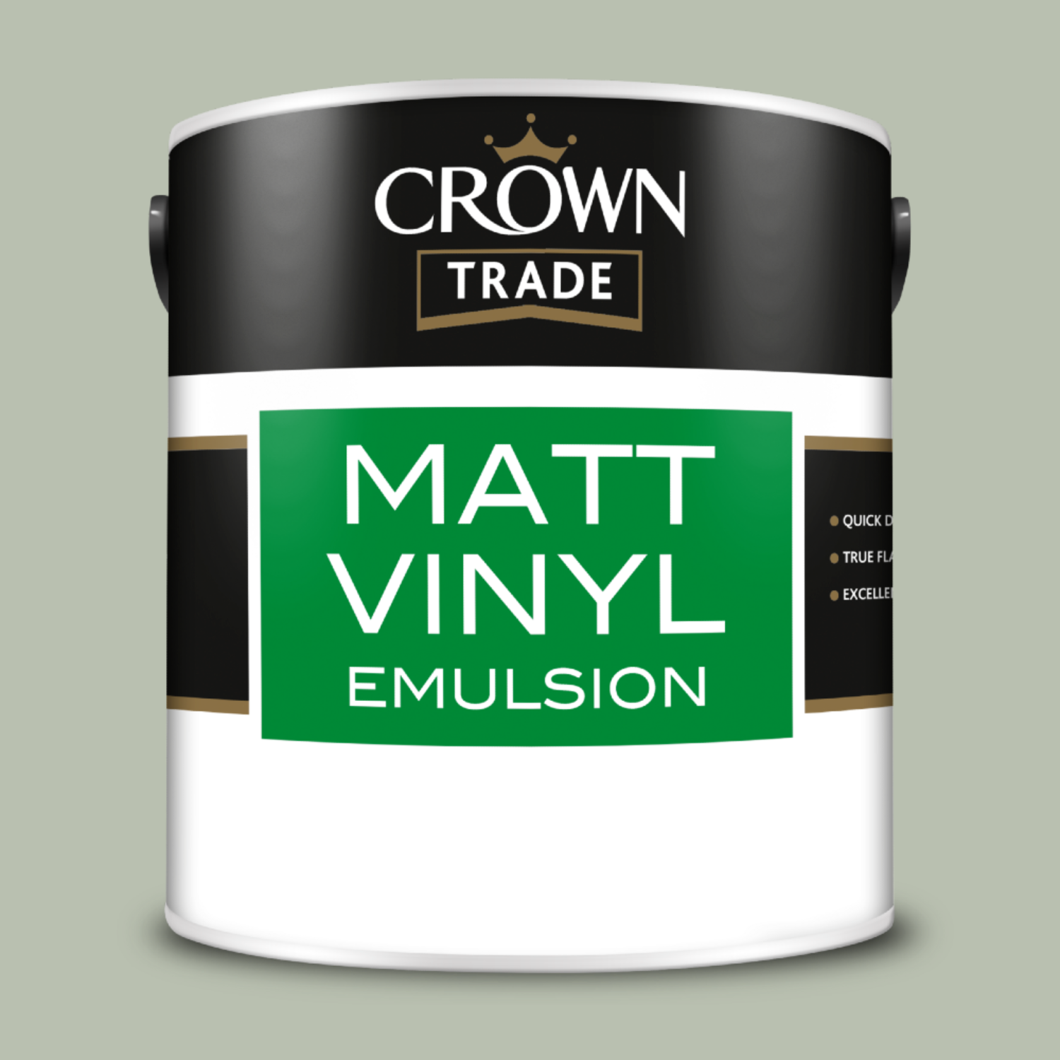 Crown Trade Vinyl Matt Mixed Colour - Mellow Sage  / 2.5l