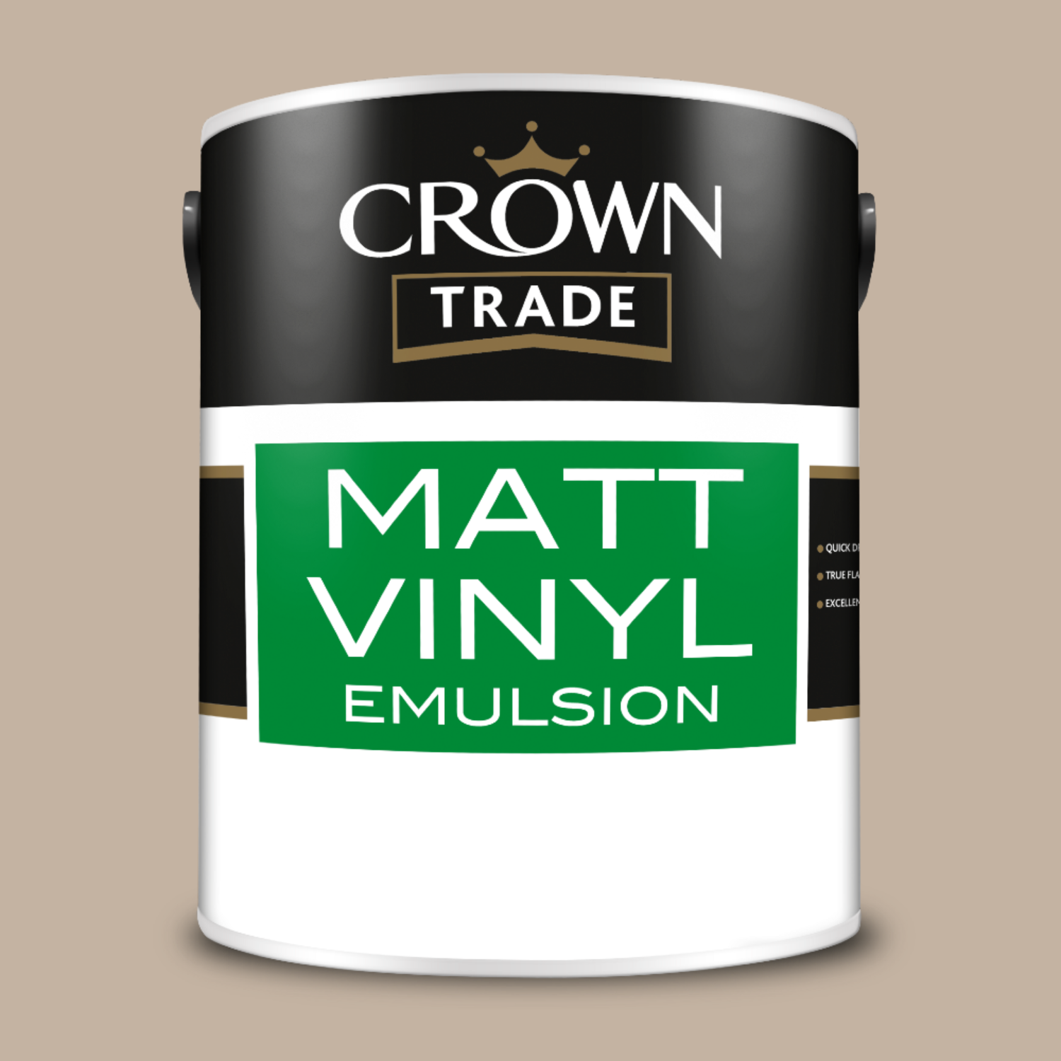 Crown Trade Vinyl Matt Mixed Colour - Taupe  / 5l