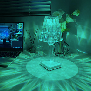 Crystal Effect LED Table Lamp