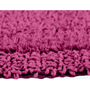 Raspberry Luxury Reversible Cotton Bath Mat Set shot 7826169
