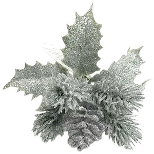 Glitter Holly Pick