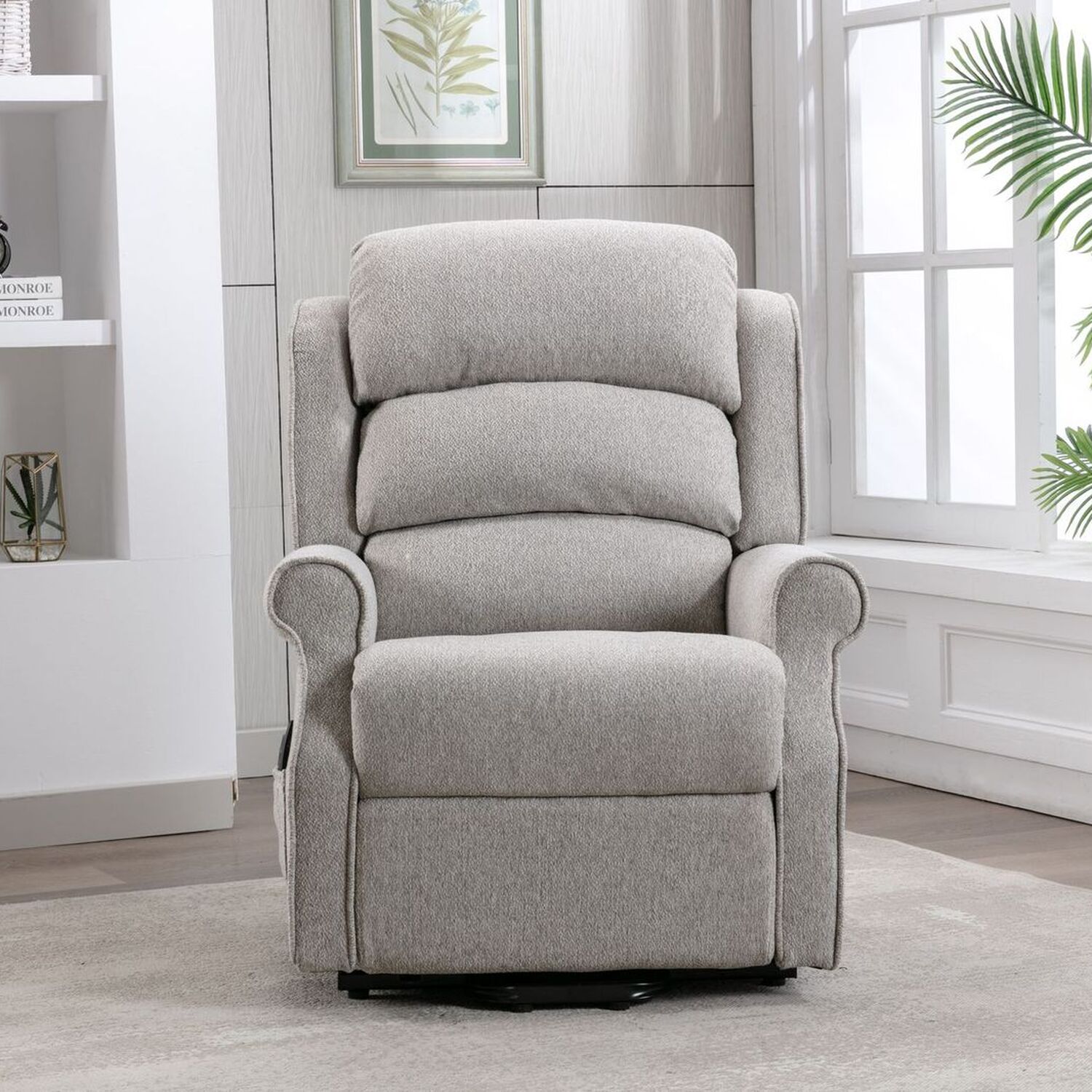 Belmont Riser Recliner - Linen