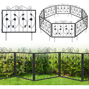 8 Pack Decorative Garden Fence