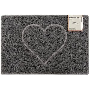 Oseasons Heart Large Embossed Doormat