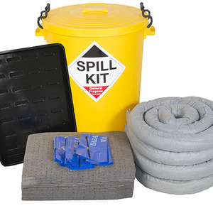 90 Litre Chemical Spill Kit with Drip Tray