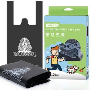 240 Counts Dog Poo Bags with Tie Handles Extra Thick and Strong