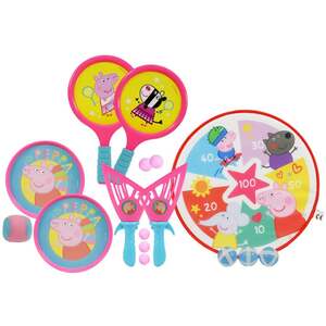 Peppa Pig 4 in 1 Bumper Kids Garden Games Set