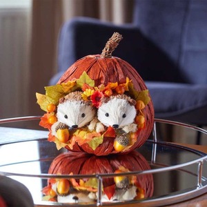 Autumn Pumpkin Animal Ornament
