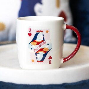 Her Ladyship Playing Card Mug For Elegant Teatime