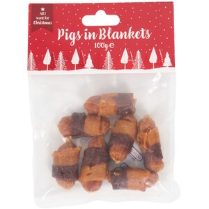 Pigs in Blankets Festive Dog Treats