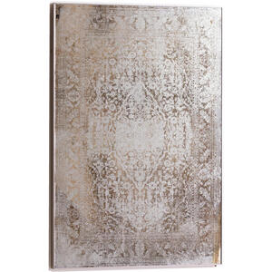 Antique Etched Foxed Wall Art Mirror