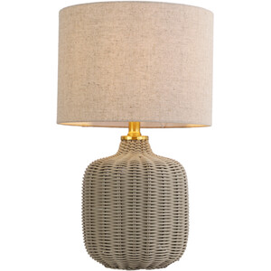 Padstow Rattan Effect Table Lamp