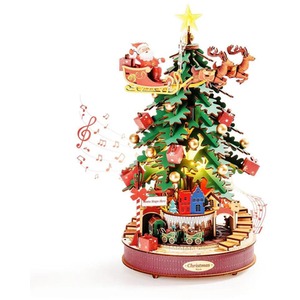 Christmas Melody Tree, Music Dearmer Boxes 3D Wooden Puzzle