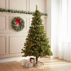 Pre-Lit Alaskan Christmas Tree Warm White LEDs