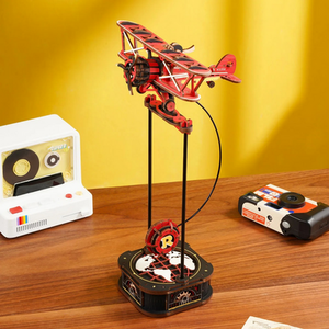 Sky Captain, 3D Puzzle DIY Pendulum for Decoration Gifts for Kids