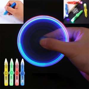12pcs Rotating LED Ballpoint Pen Mixed Color Version