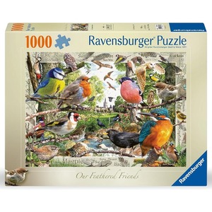 Feathered Friends 1000 Piece Puzzle