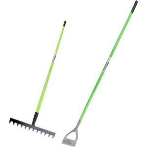 Hoe And Rake Garden Tool Set