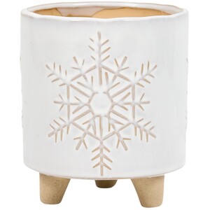 Snowflake Mat Pot Snowflake Pot