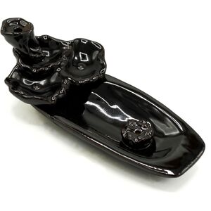 Backflow Incense Burner Lotus Pond  Incense Stick Holder Brow