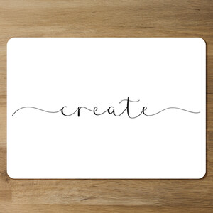 Text Create Designer Placemat Set