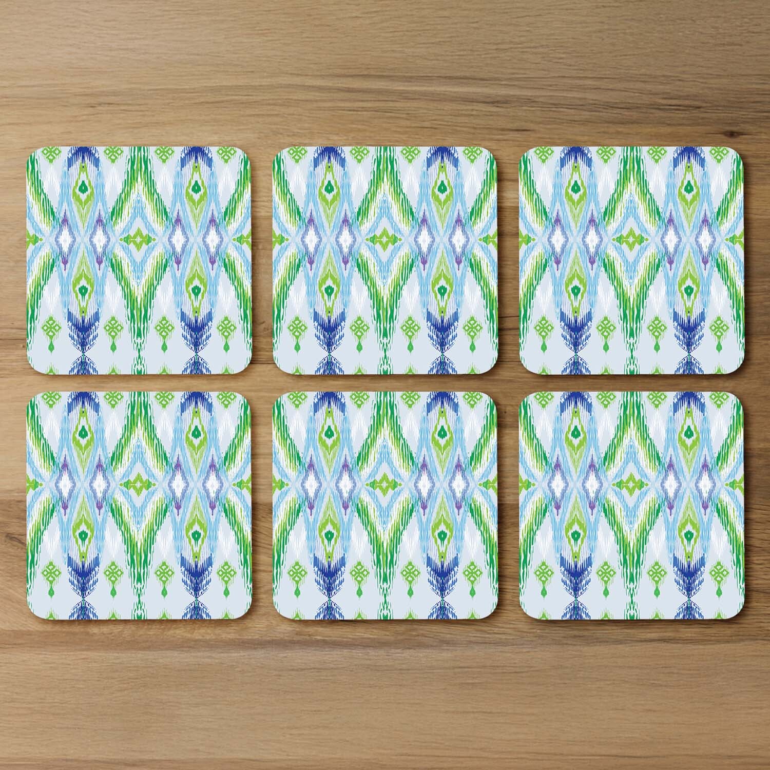 Image of Ethnic Style Modern Scarf Coaster -&hellip;