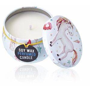 Art Tin Candle Assorted Design Unicorns Moonstone