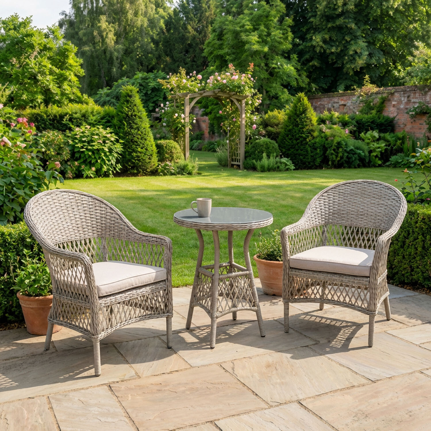 Julia Bistro Set - Neutral