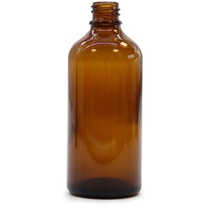 Amber Glass Bottle for Essential Fragrance Oils with Lid