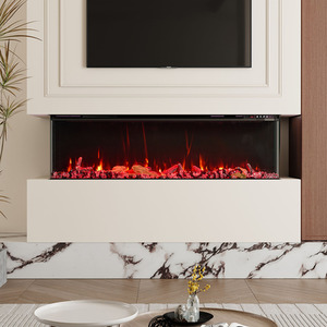 Flame Effect Electric Fireplace with Remote Control