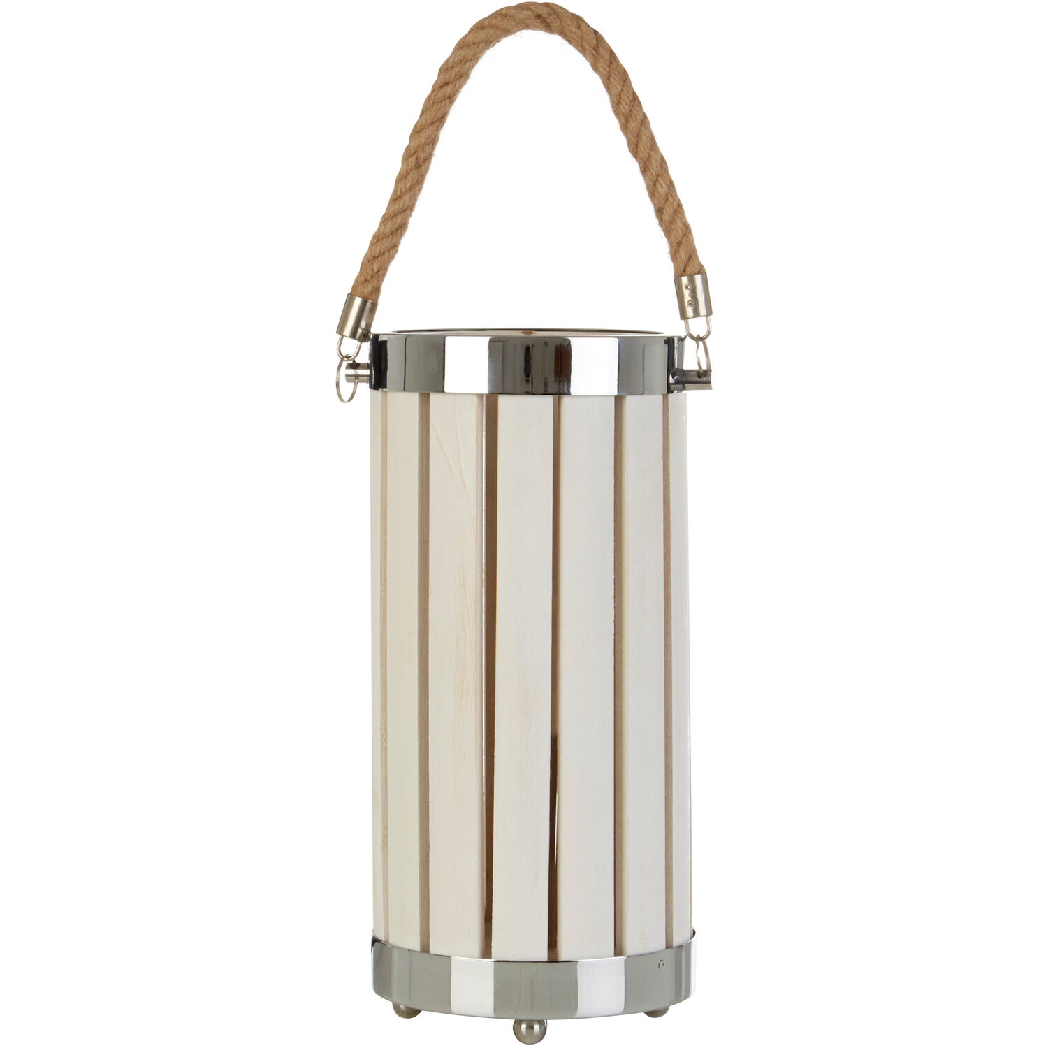 Brooke White Wood Table Lamp - White