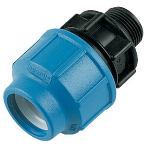 FloPlast Male Adaptor 20mm Plastic x 1/2