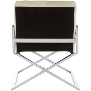 Kensington Townhouse Genuine Grey Leather Chair