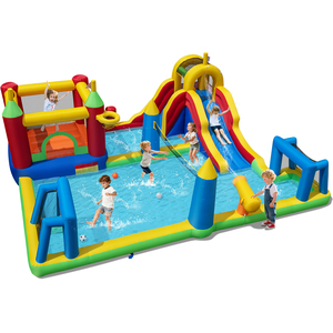 Kids Water Slide with Climbing Wall