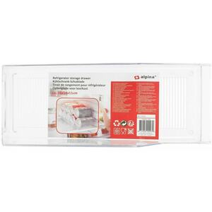 2Pcs Kitchen Fridge Storage Can Rack Organizer - Clear