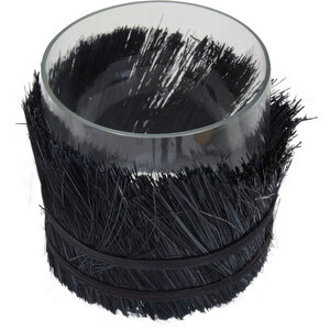 Kuta Black Small Candle Holder