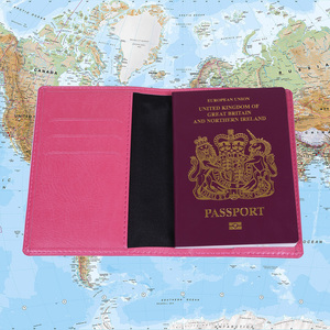 Personalised Pair of Mr & Mrs Passports - Faux Leather