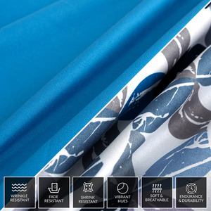 Brushed Microfiber Duvet Cover Set Reversible Design with Zipper Closure
