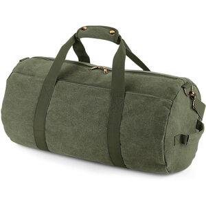 Bagbase Vintage Canvas Duffle Bag