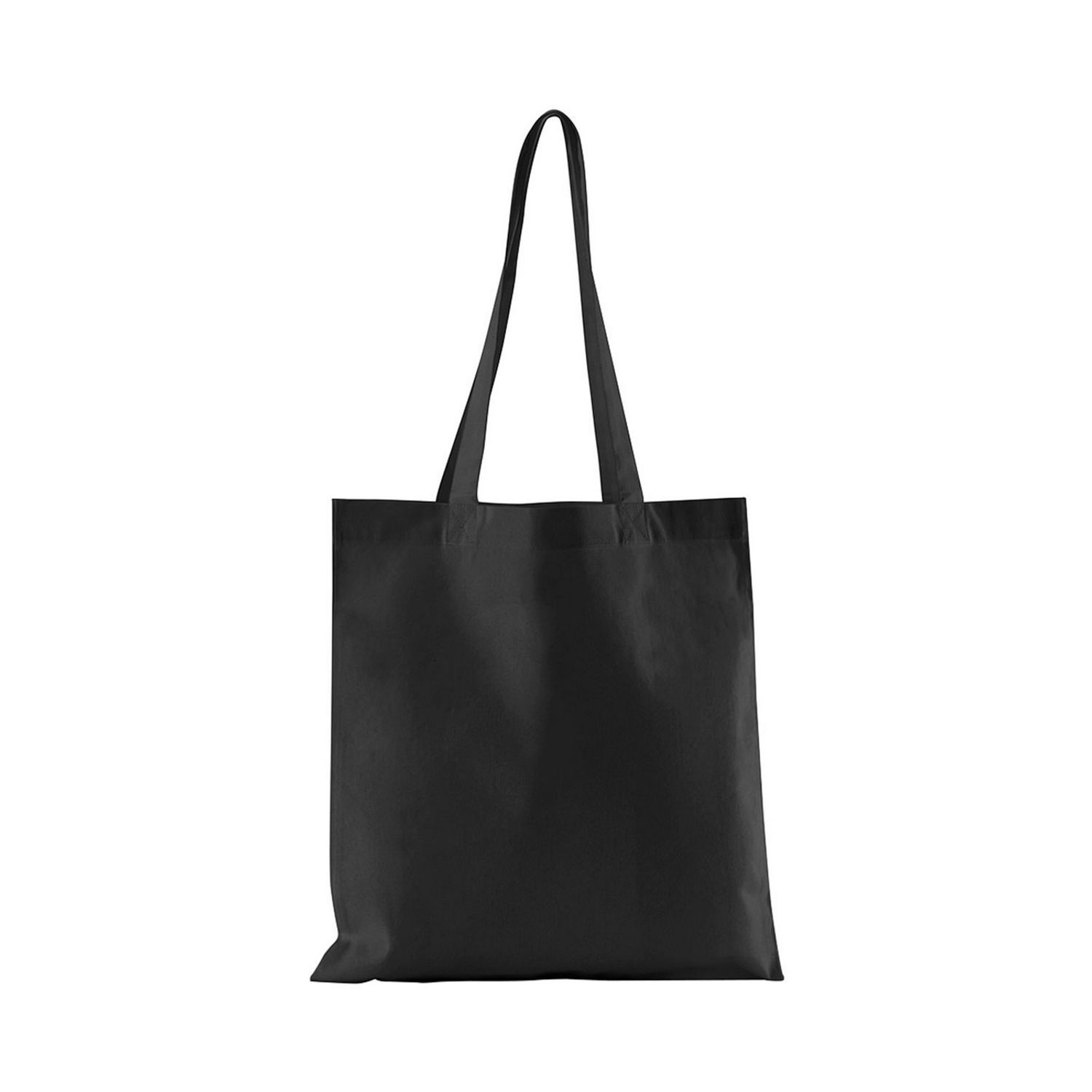 Westford Mill Plain Organic Cotton Tote Bag - Black