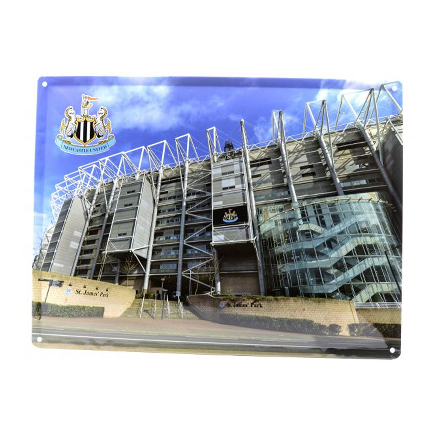 Newcastle United Fc Unisex Multicolor Stadium Plaque - Image 2